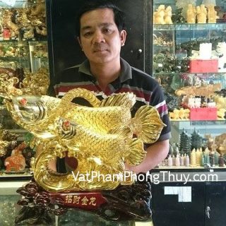 Anh Khải - Khách mua Cá kim long vàng A191