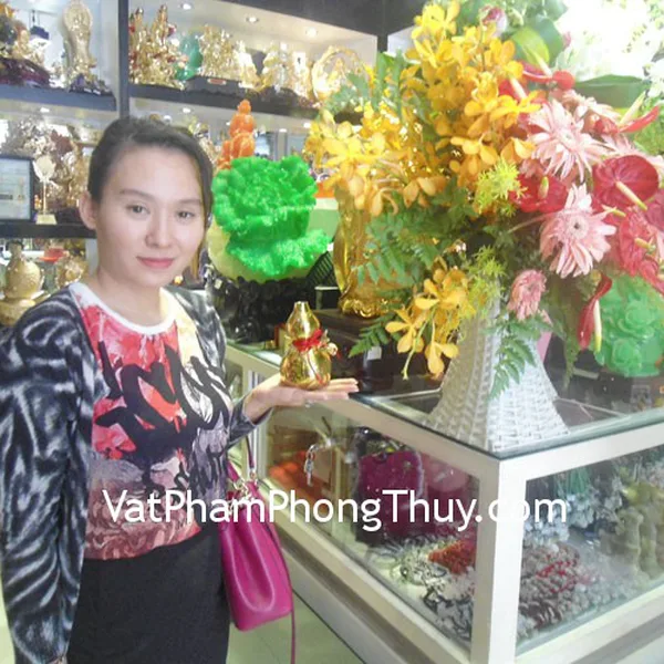 Chị Huyền - khách hàng mua hồ lô đồng D110