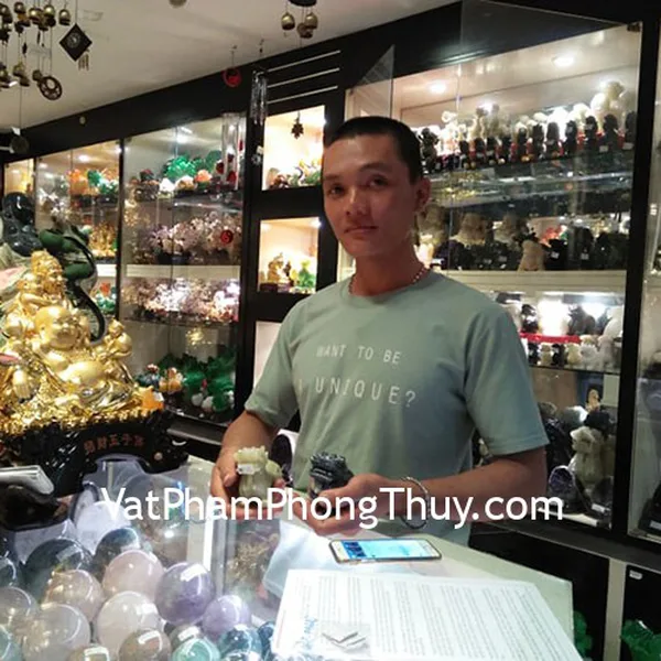 Anh Phúc-khách hàng mua tỳ hưu Bắc kinh đen chuẩn BKD-S, xanh chuẩn BKX-S