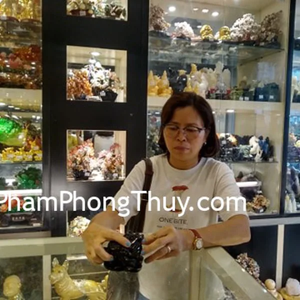 Chị Hiếu- Khách hàng mua Thiềm thừ hắc ngà GM156.