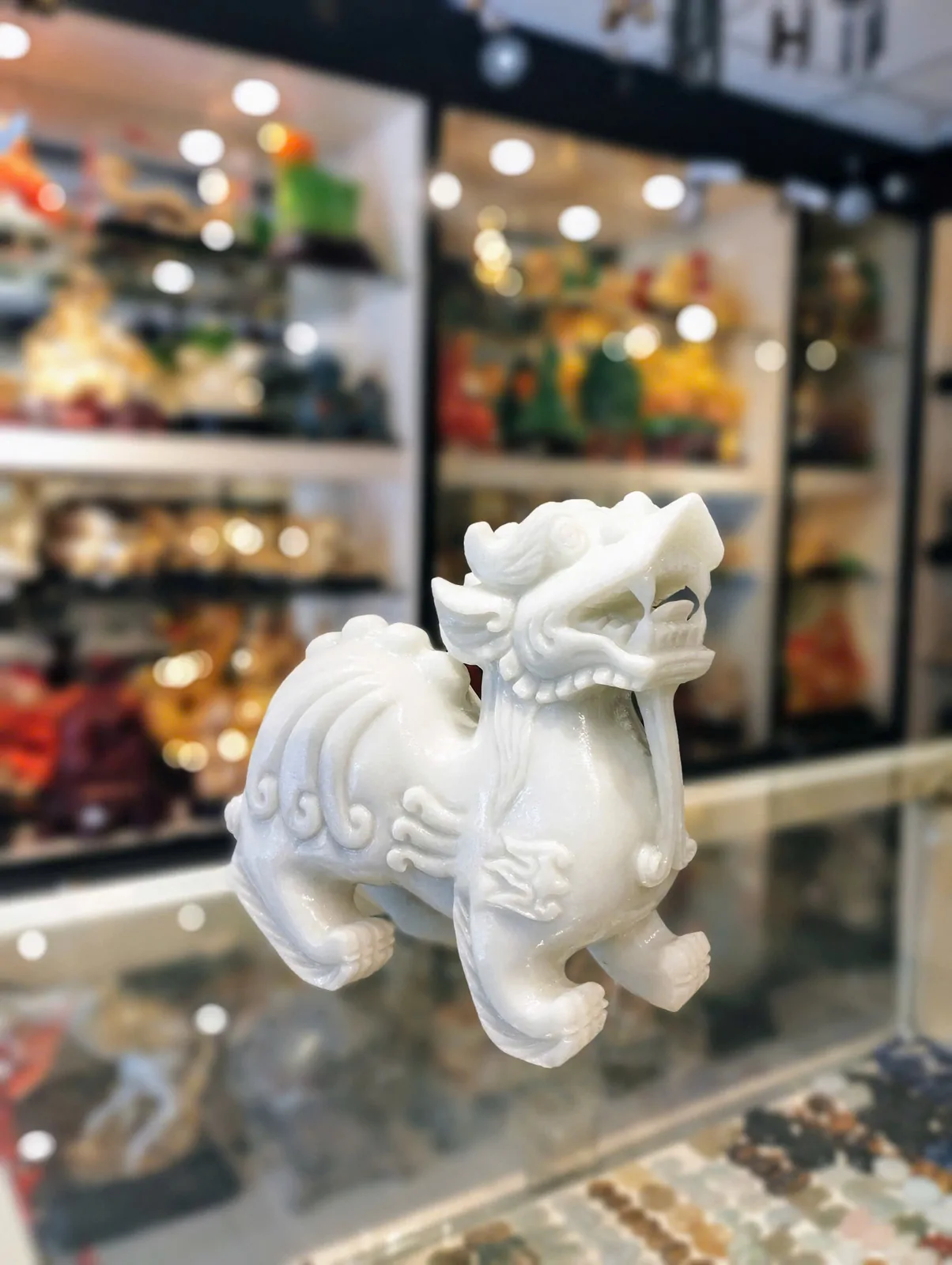 Tỳ hưu Bắc Kinh trắng khủng BKT-L