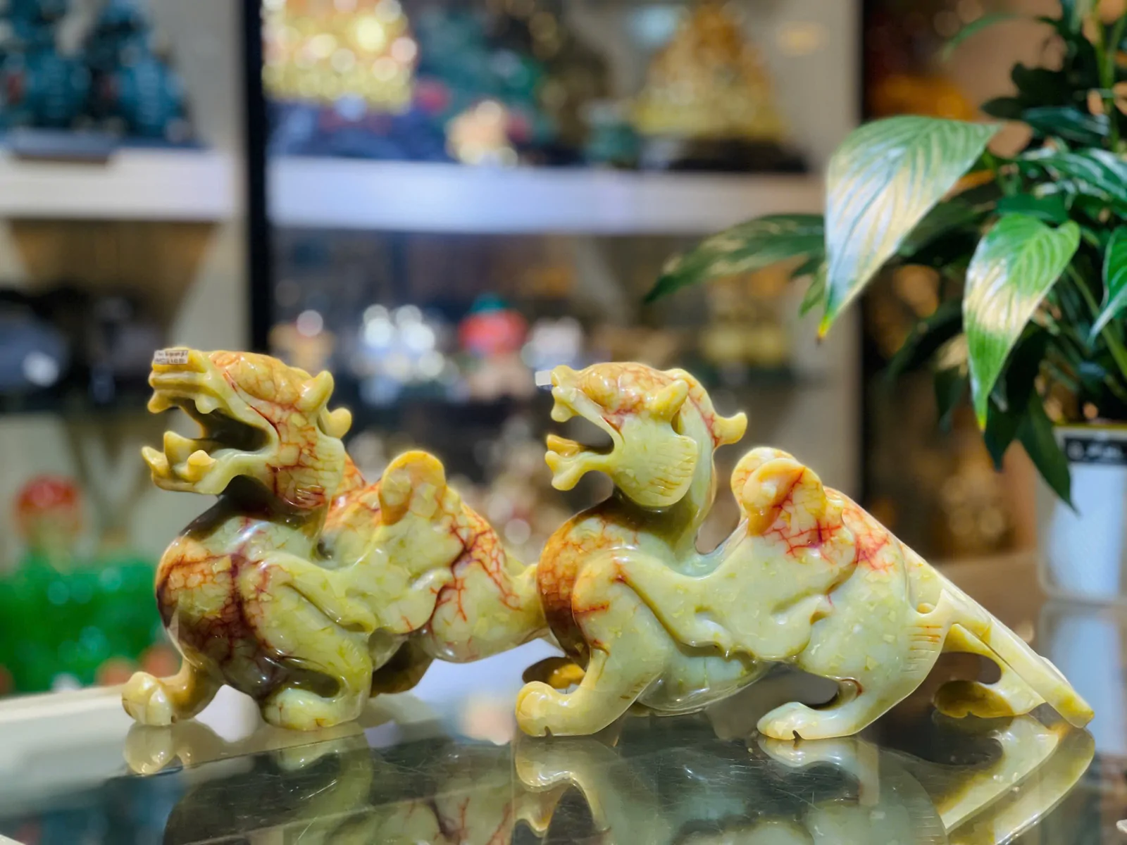 Tỳ hưu tiêu ngọc xanh gân huyết cánh lớn HM023