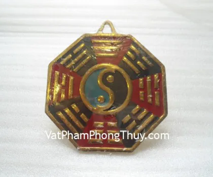 Bát quái đồng âm dương màu trung K1223