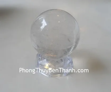 Quả cầu thạch anh vàng non M191-S2-1352