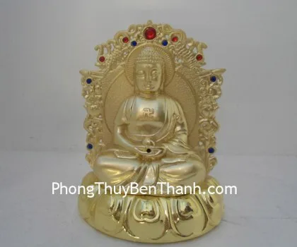 Quan âm 2 mặt vàng Y153