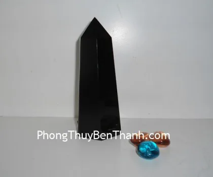 Trụ đá hắc ngà (thạch anh đen) DT131-S4-343