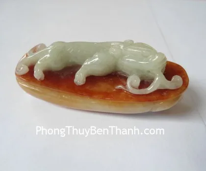 Mặt tỳ hưu PT vân xanh A+++++ (31,32gr)(GCN 1733) FS6632-F2-11588
