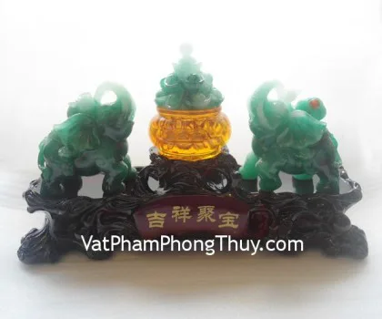 Hai rồng vàng sa kim ôm hủ tài lộc - song long tụ bảo K153M