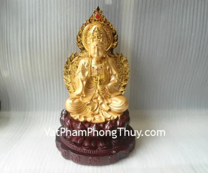 Phật bản mệnh 12 con giáp mắt mèo-Tỵ (Phổ Hiền Bồ Tát) S1135-6