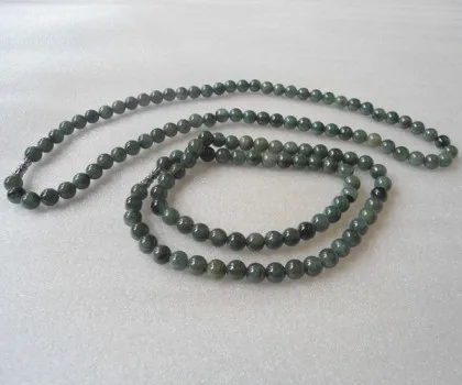 Chuỗi phỉ thúy xanh nhạt 6 li S6784
