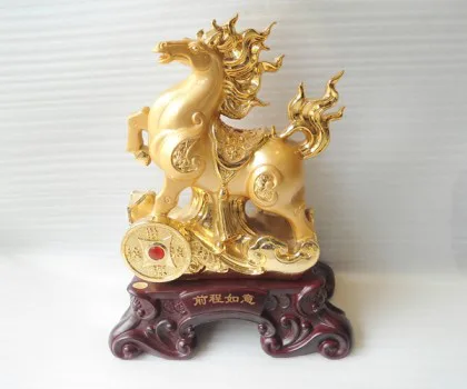 Ngựa vàng trên đồng tiền - tiền trình như ý H306G