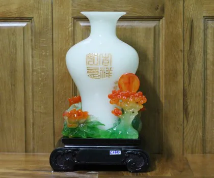 Bình bạch ngọc trên mẫu đơn - Phước như đông hải FC170A