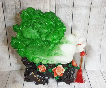 Bắp cải xanh khủng có tiền trên núi mẫu đơn - Phú Quý Bách Tài LN066