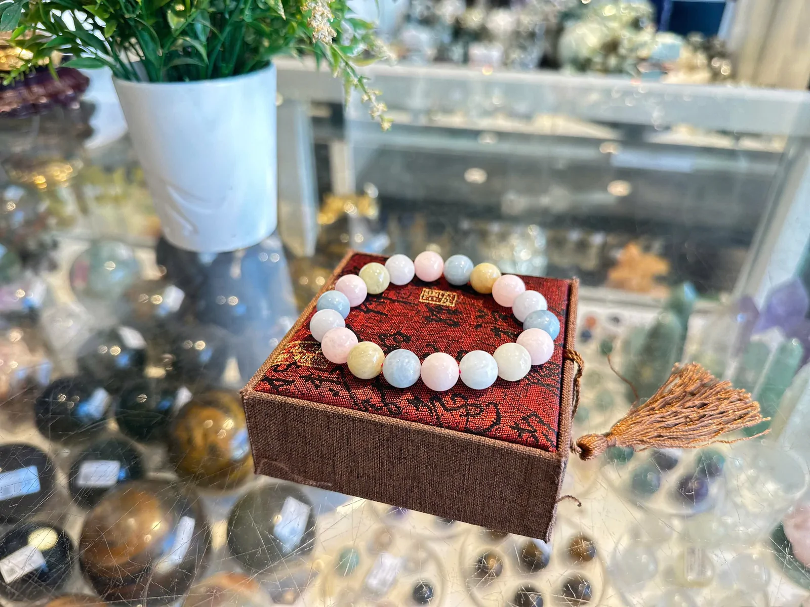 Chuỗi đá Morgan ngân hà (41.3g -18 bi) S6657-S3-2850