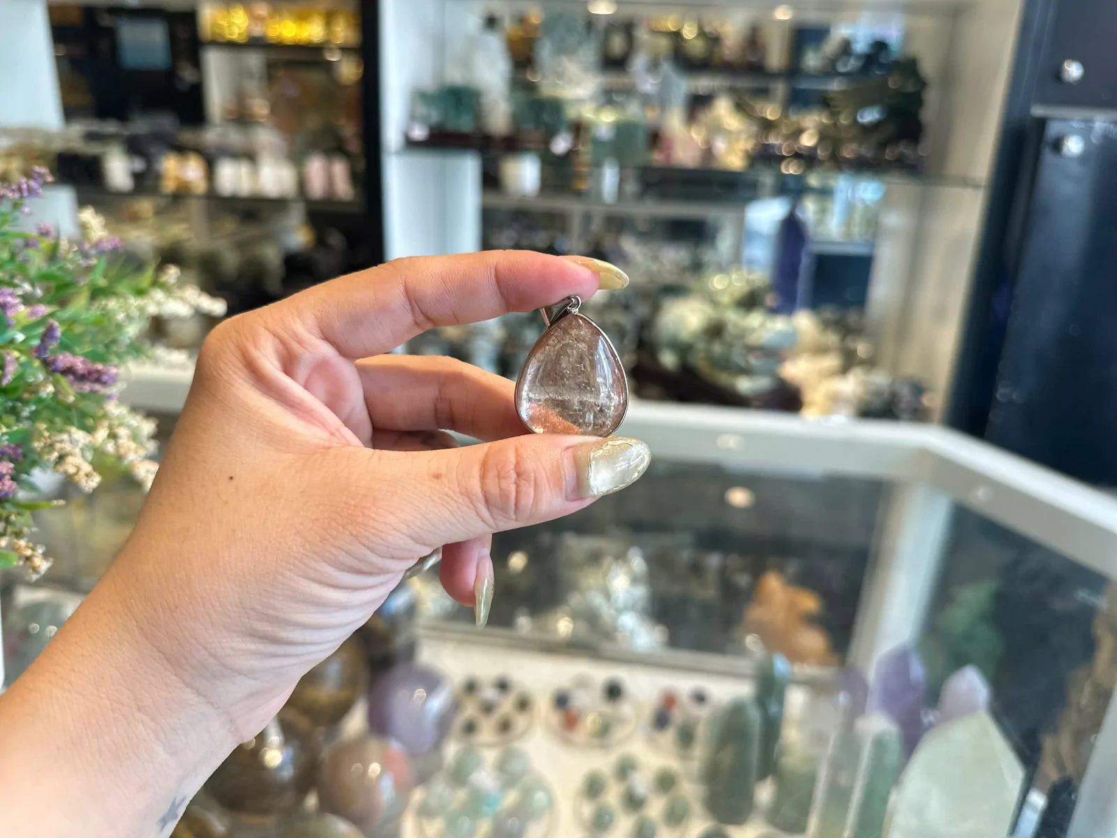 Mặt thạch anh tóc vàng (15g) S866-S3-1800