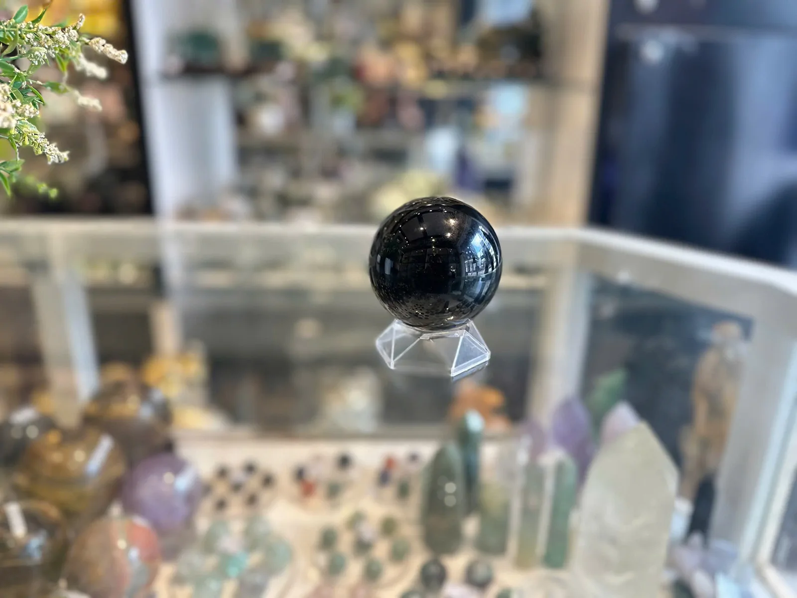 Quả cầu đá hắc ngà (636gr/4830K) GM151-S3-3072