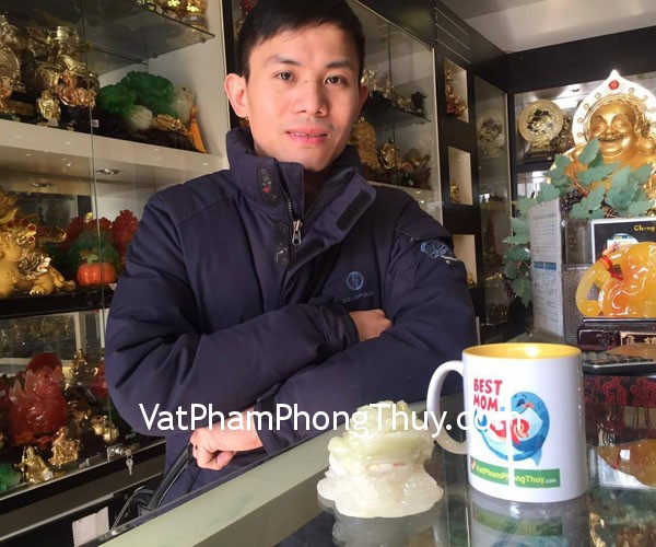 Anh Quang - khách hàng mua thiềm thừ Tây Tạng chuẩn CTT-S