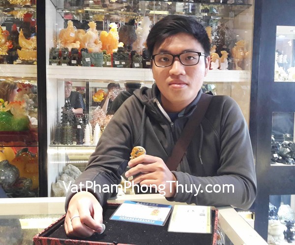 Anh An - khách hàng mua Mặt đeo cổ ngọc Phỉ thúy S5013-S4-16014, Nhẫn ngọc Phỉ thúy S5142