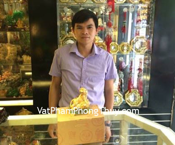 Anh Việt- khách hàng mua hổ vàng phước đáo H356G