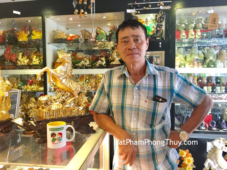 Anh Hưng - khách hàng mua tượng ngựa vàng trên như ý G101A